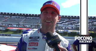 Hamlin discusses preparing for the M&M’s Fan Appreciation 400