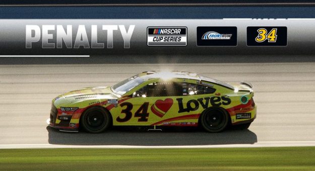 Visit El No. 34 de Front Row Motorsports multado $100,000; perderá 100 puntos page