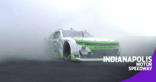 Allmendinger puts on a smoke show at Indy Road Course