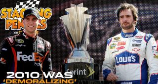 Denny Hamlin: 2010 title fight with Jimmie Johnson was ‘demoralizing’