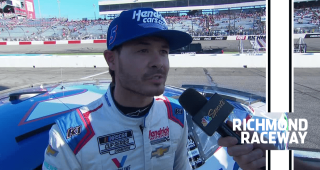 Larson on Cup pole win: ‘I was not expecting to do that’