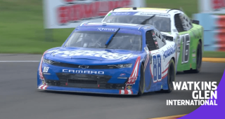 Kyle Larson wins his first Xfinity Series road-course race