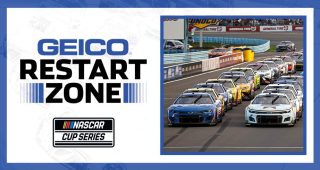 Larson’s aggressive driving leaves Elliott behind after restart