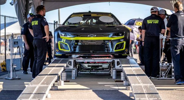 Visit El Chevrolet No. 24 de William Byron no superó la inspección en Talladega page