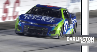 Erik Jones takes Richard Petty to Victory Lane at Darlington Raceway
