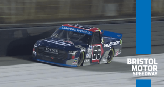 Majeski gets first Truck Series career win at Bristol