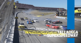 DiBenedetto wins in wild overtime finish at Talladega