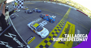 AJ Allmendinger wins in photo finish at Talladega
