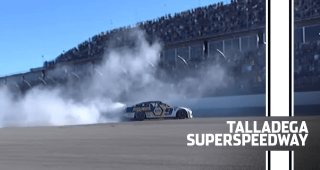 Chase Elliott burns it down at Talladega Superspeedway