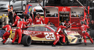 Sunoco Pit Stop: Slippery pit boxes will be challenging at Vegas