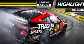 Truex burns it down after a caution-filled Clash