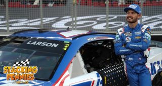 Kyle Larson joins ‘Stacking Pennies’