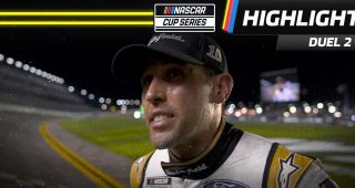 ‘Had my hands full’: Almirola wins Duel 2, Daly qualifies
