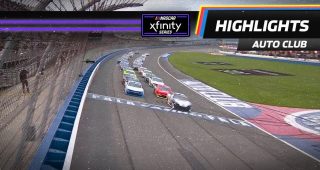 Xfinity Series action kicks off at Auto Club with four-wide racing