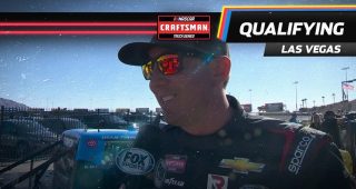 ‘Feels good’: Kyle Busch starts on pole for truck race at Vegas