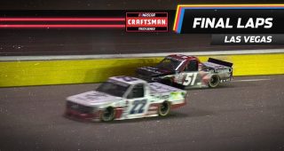 Hometown hero Kyle Busch wins truck race at Vegas