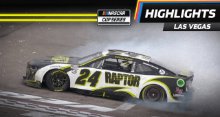 William Byron puts on a smoke show at Vegas after dominant day