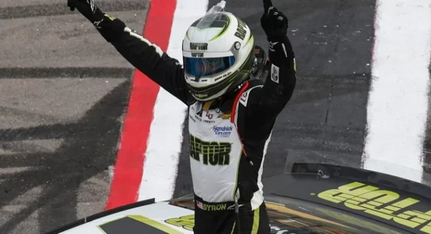 Visit William Byron ganó la  Pennzoil 400 de la Cup Series 2023 en Las Vegas Motor Speedway page