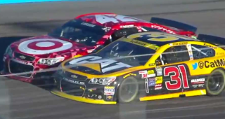 From the Vault: Ryan Newman punts Kyle Larson at Phoenix in 2014