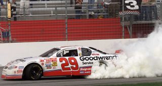 Kevin Harvick relives his first NASCAR Cup Series victory at Atlanta