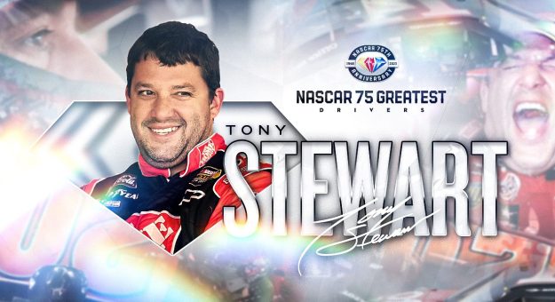 Visit Tony Stewart agregado a la lista de los 75 Mejores Pilotos en la historia de la NASCAR page