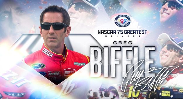 Visit Greg ‘The Biff’ Biffle agregado a la lista de los 75 Mejores Pilotos de la NASCAR page