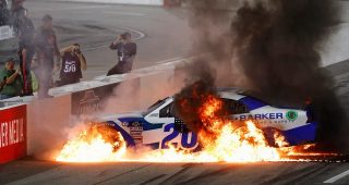 NASCAR’s Elton Sawyer addresses burnout fires at Martinsville/COTA