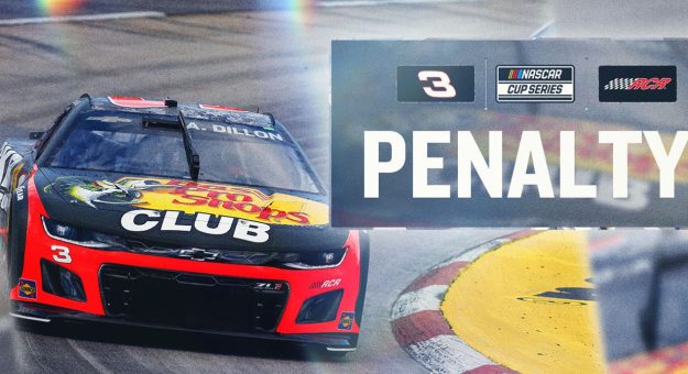 Visit NASCAR castigó al No. 3 de la Cup Series por infracción en Martinsville page