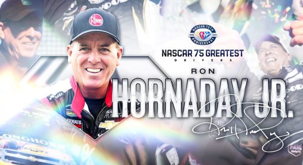 Visit Ron Hornaday Jr. entró a la lista de los 75 Mejores Pilotos de la NASCAR page