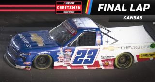 Grant Enfinger prevails at Kansas, wins eighth career Truck Series race