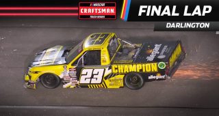 Darlington ends under caution as Christian Eckes takes the win