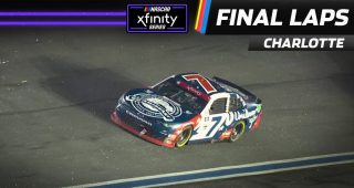 Justin Allgaier overcomes weather, gets first Charlotte win