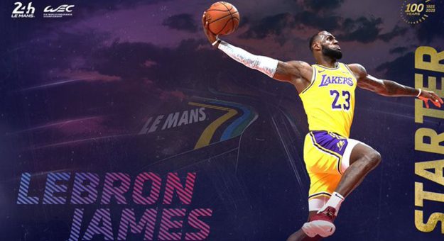 Visit LeBron James será el abanderado oficial de las 24 Horas de  Le Mans page