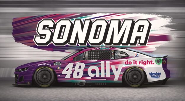 Visit Autos con nuevo look para el fin de semana NASCAR 2023 en el Sonoma Raceway page