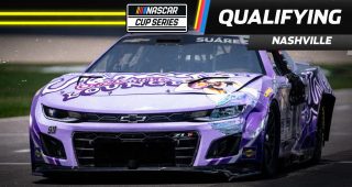 Daniel Suárez spins and hits the wall in qualifying