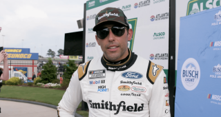 ‘Nobody is going to give it to you’: Almirola earns pole in Atlanta