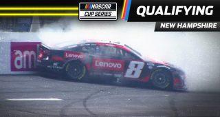 Kyle Busch spins in qualifying at New Hampshire