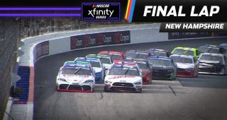 Xfinity Series goes overtime at Loudon for a crazy checkered flag