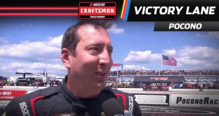 Kyle Busch says ‘racy move’ gave KBM its 100th win