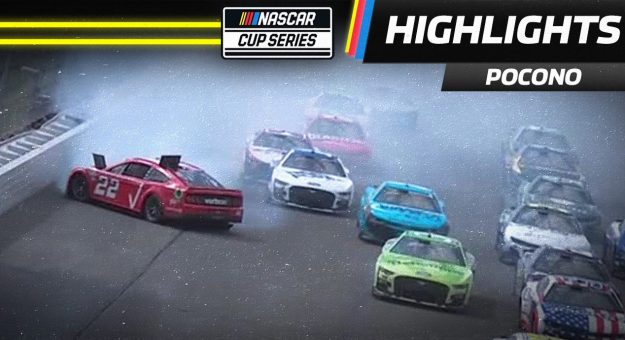 Visit Joey Logano y Daniel Suárez involucrados en accidente en la Etapa 2 en Pocono page