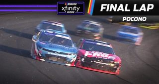 Austin Hill avoids last-lap chaos for Xfinity win at Pocono