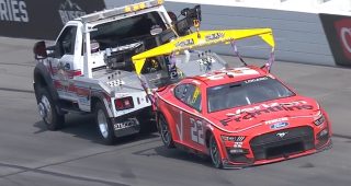 Sawyer: NASCAR ‘will go to work’ to improve towing after accidents on track