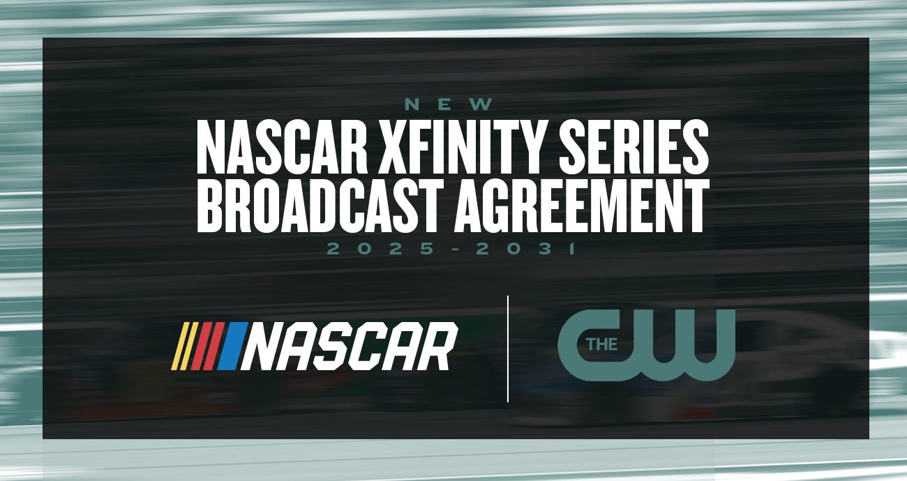 NASCAR Xfinity Series firmó acuerdo de TV con CW Network