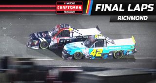 Carson Hocevar charges to a win at Richmond