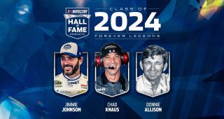 Johnson, Knaus, Allison make NASCAR Hall of Fame Class of 2024