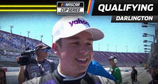 Christopher Bell opens the playoffs with a Busch Light Pole