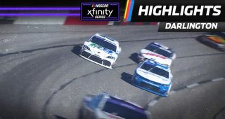 Xfinity Series clocks in overtime for final laps at Darlington