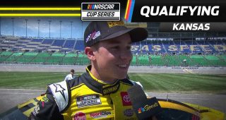 Christopher Bell snags the pole at Kansas Speedway