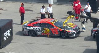 NASCAR’s Sawyer details the damaged vehicle policy and why the No. 19 was taken to the garage