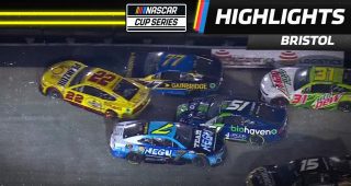 LaJoie gets loose: Logano, others’ days come to an end